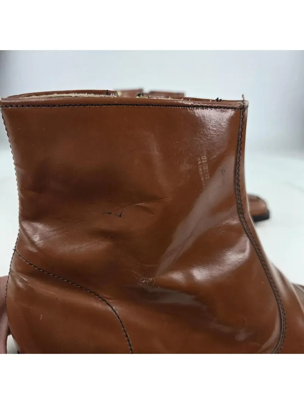 Western Ankle Zip Boots